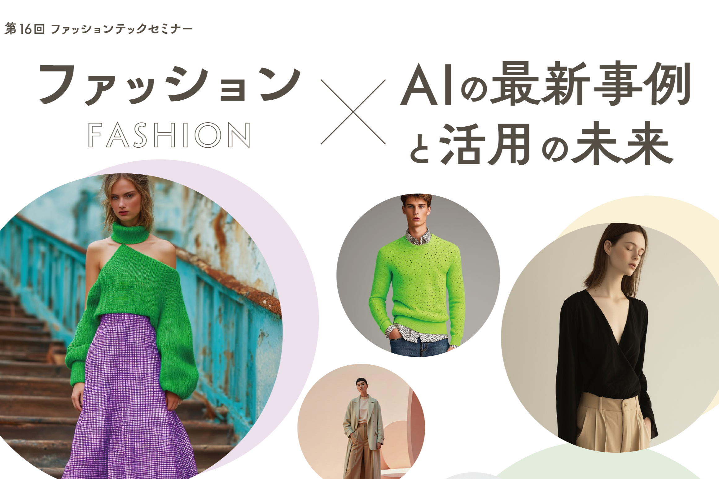 ファッション×AIの最新事例と活用の未来 【第16回ファッションテックセミナー】